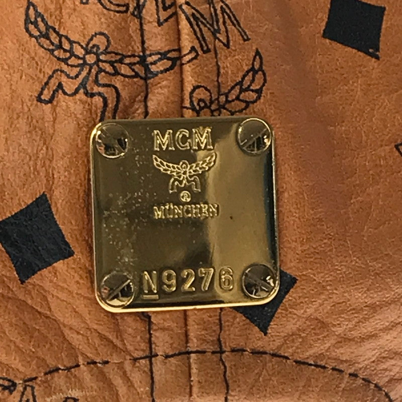 【中古品】【メンズ】 MCM エムシーエム × PHENOMENON フェノメノン LEATHER CAPMCMBCP-001 レザー キャップ 帽子 185-260611-rt-09-tagh カラー：ブラウン 万代Net店