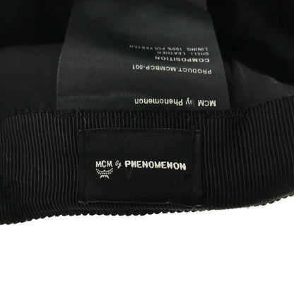 【中古品】【メンズ】 MCM エムシーエム × PHENOMENON フェノメノン LEATHER CAPMCMBCP-001 レザー キャップ 帽子 185-260611-rt-09-tagh カラー：ブラウン 万代Net店