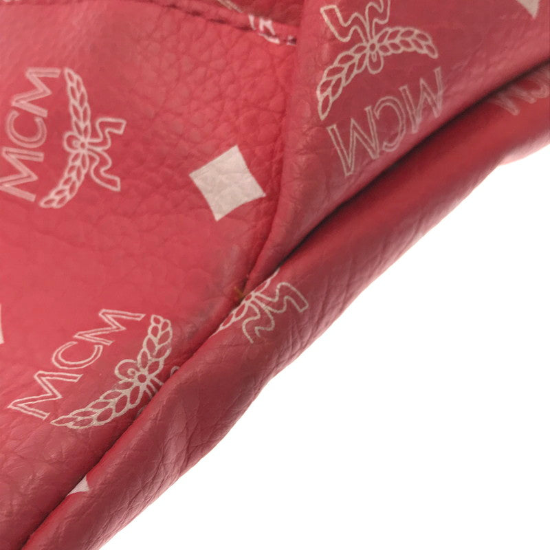 【中古品】【メンズ】 MCM エムシーエム × TISA PHENOMENON ティサ フェノメノン BODY BAG TAZBG-010 日本製 ボディーバッグ カバン 180-260611-rt-06-tagh カラー：レッド 万代Net店