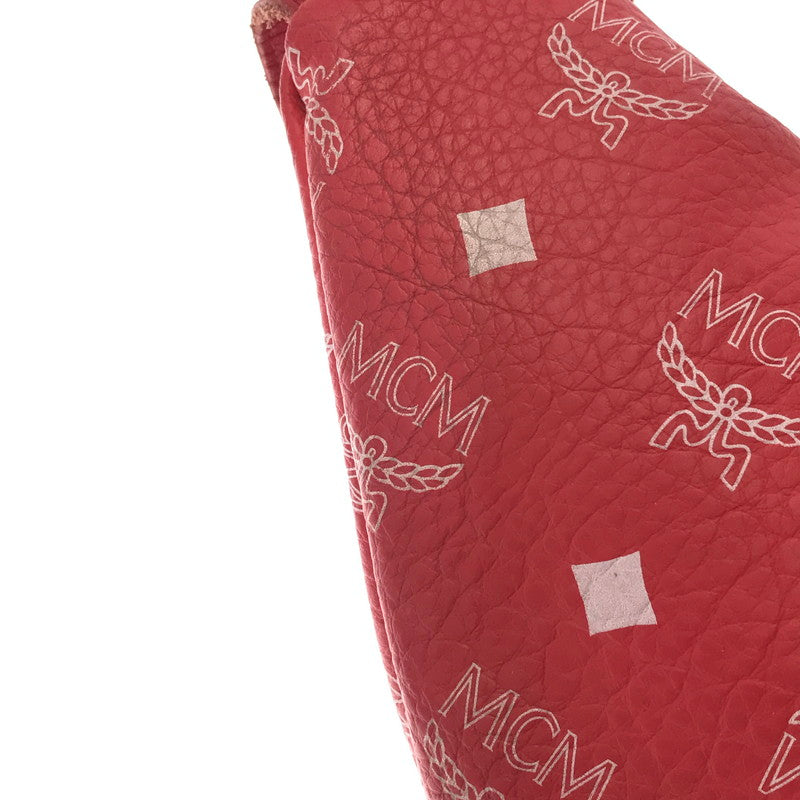 【中古品】【メンズ】 MCM エムシーエム × TISA PHENOMENON ティサ フェノメノン BODY BAG TAZBG-010 日本製 ボディーバッグ カバン 180-260611-rt-06-tagh カラー：レッド 万代Net店