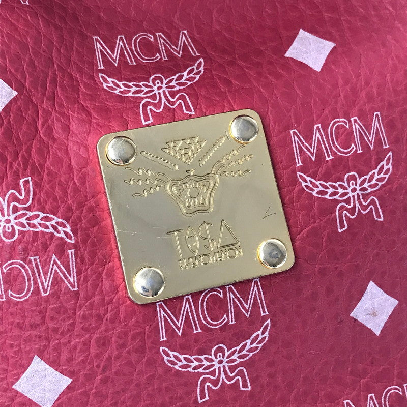 【中古品】【メンズ】 MCM エムシーエム × TISA PHENOMENON ティサ フェノメノン BODY BAG TAZBG-010 日本製 ボディーバッグ カバン 180-260611-rt-06-tagh カラー：レッド 万代Net店