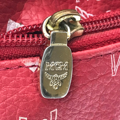【中古品】【メンズ】 MCM エムシーエム × TISA PHENOMENON ティサ フェノメノン BODY BAG TAZBG-010 日本製 ボディーバッグ カバン 180-260611-rt-06-tagh カラー：レッド 万代Net店