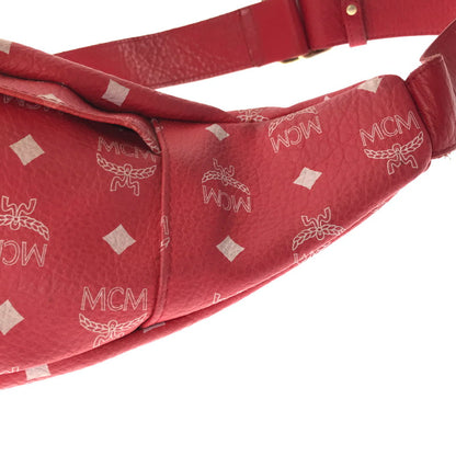 【中古品】【メンズ】 MCM エムシーエム × TISA PHENOMENON ティサ フェノメノン BODY BAG TAZBG-010 日本製 ボディーバッグ カバン 180-260611-rt-06-tagh カラー：レッド 万代Net店