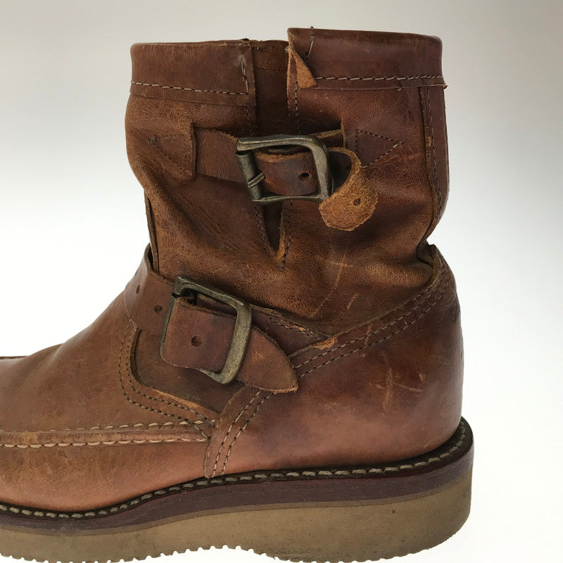 【中古品】【メンズ】 CHIPPEWA チペア BOOTS USA製 ブーツ 靴 167-260620-rt-13-tagh サイズ：6B カラー：ブラウン 万代Net店