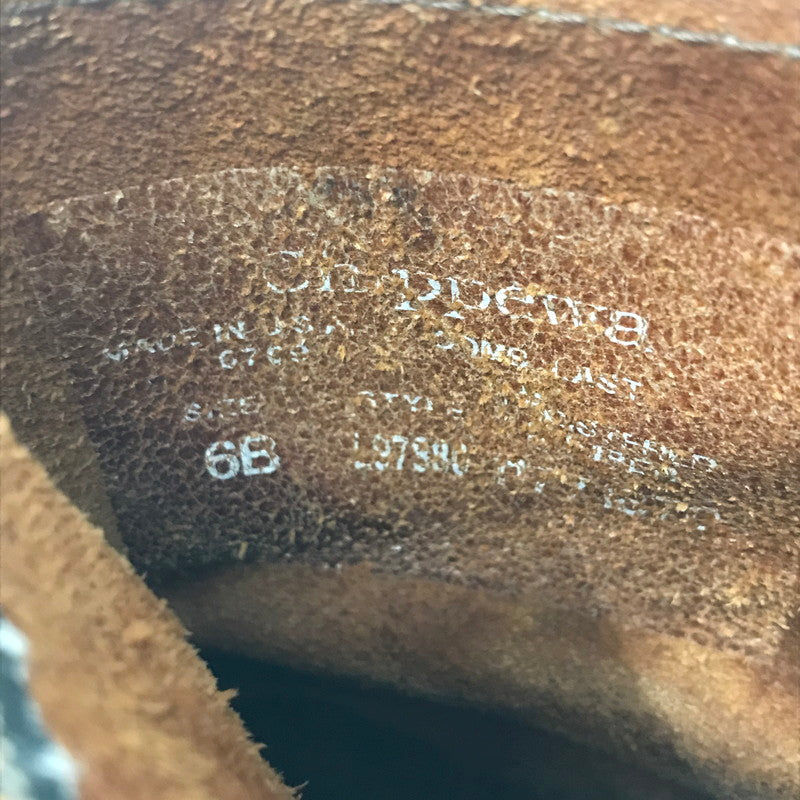 【中古品】【メンズ】 CHIPPEWA チペア BOOTS USA製 ブーツ 靴 167-260620-rt-13-tagh サイズ：6B カラー：ブラウン 万代Net店