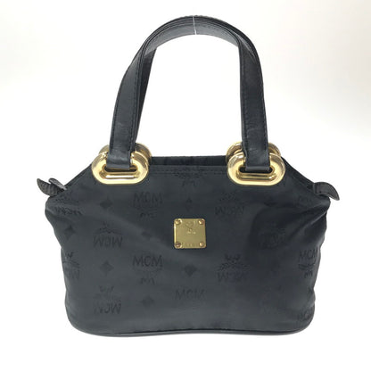 【中古品】【レディース】 MCM エムシーエム NYLON MINI HAND BAG ナイロン ミニ ハンド バッグ カバン 180-260611-rt-08-tagh カラー：ブラック 万代Net店