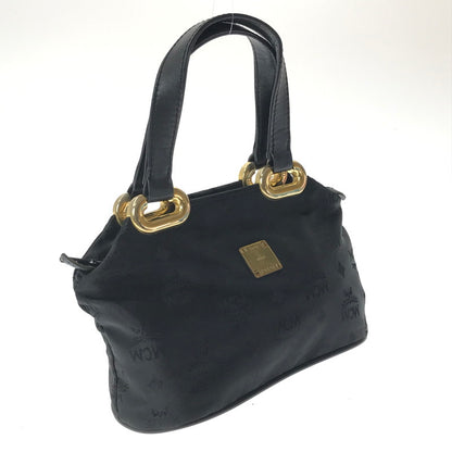 【中古品】【レディース】 MCM エムシーエム NYLON MINI HAND BAG ナイロン ミニ ハンド バッグ カバン 180-260611-rt-08-tagh カラー：ブラック 万代Net店
