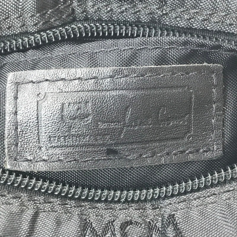 【中古品】【レディース】 MCM エムシーエム NYLON MINI HAND BAG ナイロン ミニ ハンド バッグ カバン 180-260611-rt-08-tagh カラー：ブラック 万代Net店