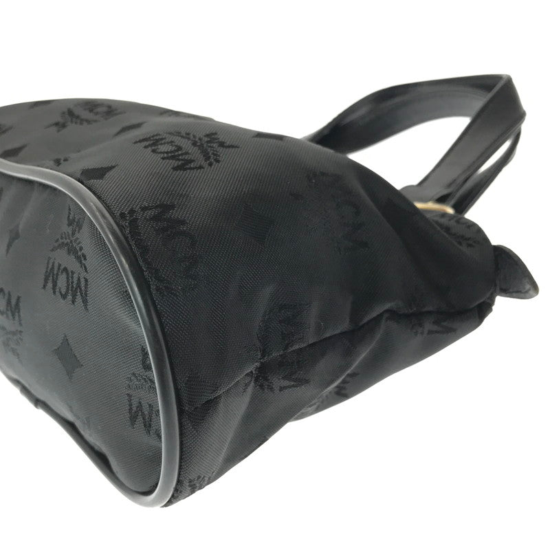 【中古品】【レディース】 MCM エムシーエム NYLON MINI HAND BAG ナイロン ミニ ハンド バッグ カバン 180-260611-rt-08-tagh カラー：ブラック 万代Net店