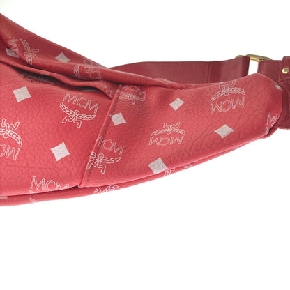 【中古品】【メンズ】 MCM エムシーエム × TISA PHENOMENON ティサ フェノメノン BODY BAG TAZBG-010 ボディー バッグ カバン 180-260611-rt-04-tagh カラー：レッド 万代Net店