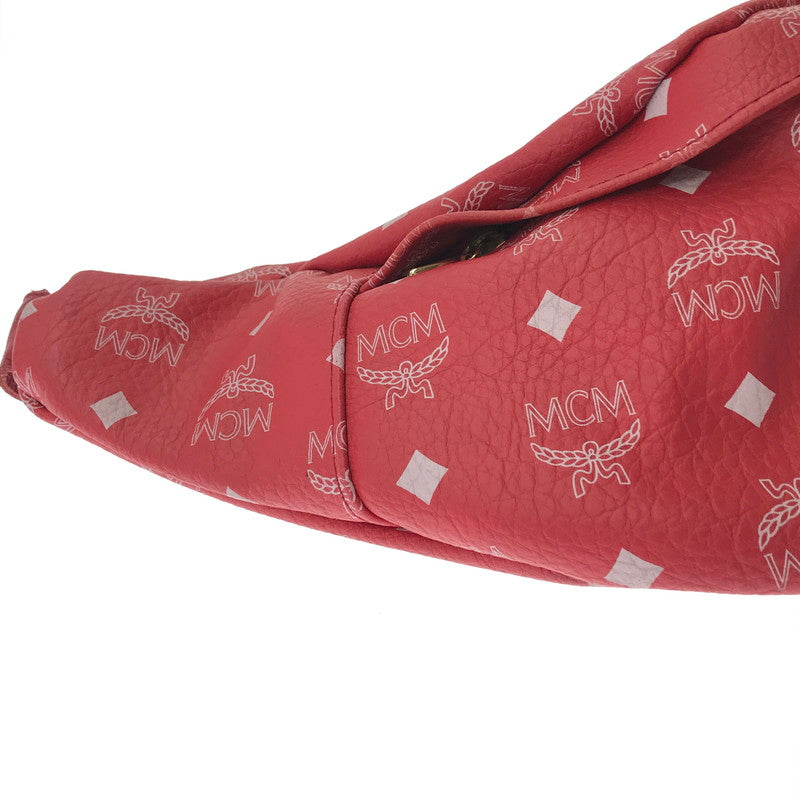 【中古品】【メンズ】 MCM エムシーエム × TISA PHENOMENON ティサ フェノメノン BODY BAG TAZBG-010 ボディー バッグ カバン 180-260611-rt-04-tagh カラー：レッド 万代Net店