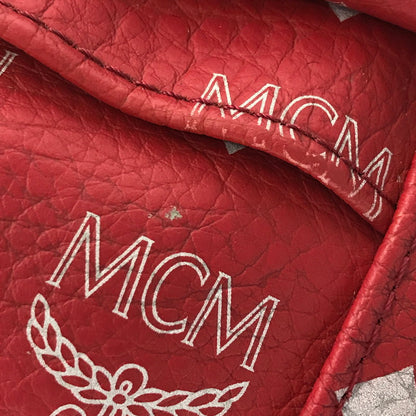 【中古品】【メンズ】 MCM エムシーエム × TISA PHENOMENON ティサ フェノメノン BODY BAG TAZBG-010 ボディー バッグ カバン 180-260611-rt-04-tagh カラー：レッド 万代Net店
