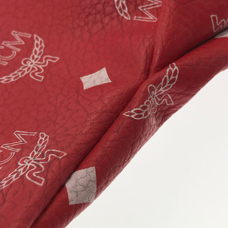 【中古品】【メンズ】 MCM エムシーエム × TISA PHENOMENON ティサ フェノメノン BODY BAG TAZBG-010 ボディー バッグ カバン 180-260611-rt-04-tagh カラー：レッド 万代Net店