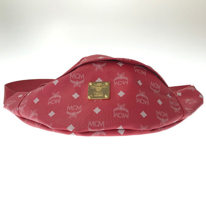 【中古品】【メンズ】 MCM エムシーエム × TISA PHENOMENON ティサ フェノメノン BODY BAG TAZBG-010 ボディーバッグ カバン 180-260611-rt-05-tagh カラー：レッド 万代Net店