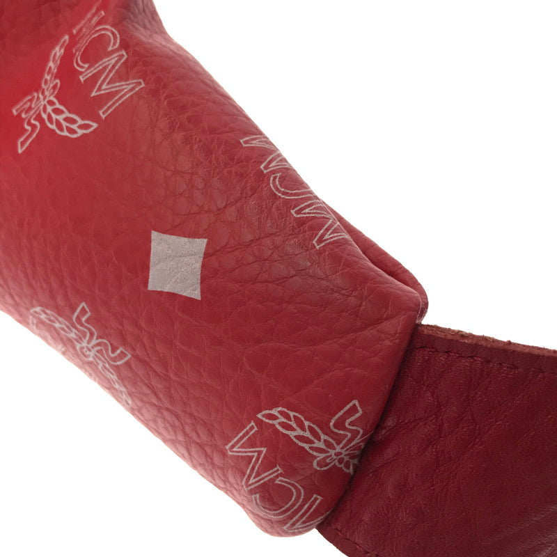 【中古品】【メンズ】 MCM エムシーエム × TISA PHENOMENON ティサ フェノメノン BODY BAG TAZBG-010 ボディーバッグ カバン 180-260611-rt-05-tagh カラー：レッド 万代Net店