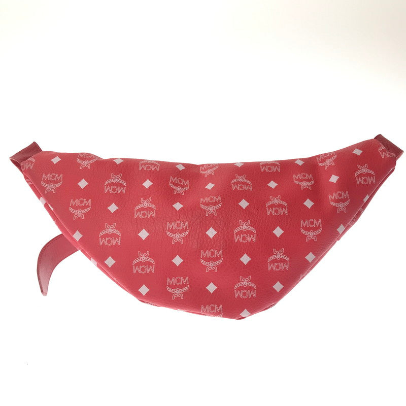 【中古品】【メンズ】 MCM エムシーエム × TISA PHENOMENON ティサ フェノメノン BODY BAG TAZBG-010 ボディーバッグ カバン 180-260611-rt-05-tagh カラー：レッド 万代Net店