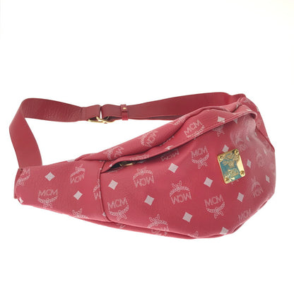 【中古品】【メンズ】 MCM エムシーエム × TISA PHENOMENON ティサ フェノメノン BODY BAG TAZBG-010 ボディーバッグ カバン 180-260611-rt-05-tagh カラー：レッド 万代Net店