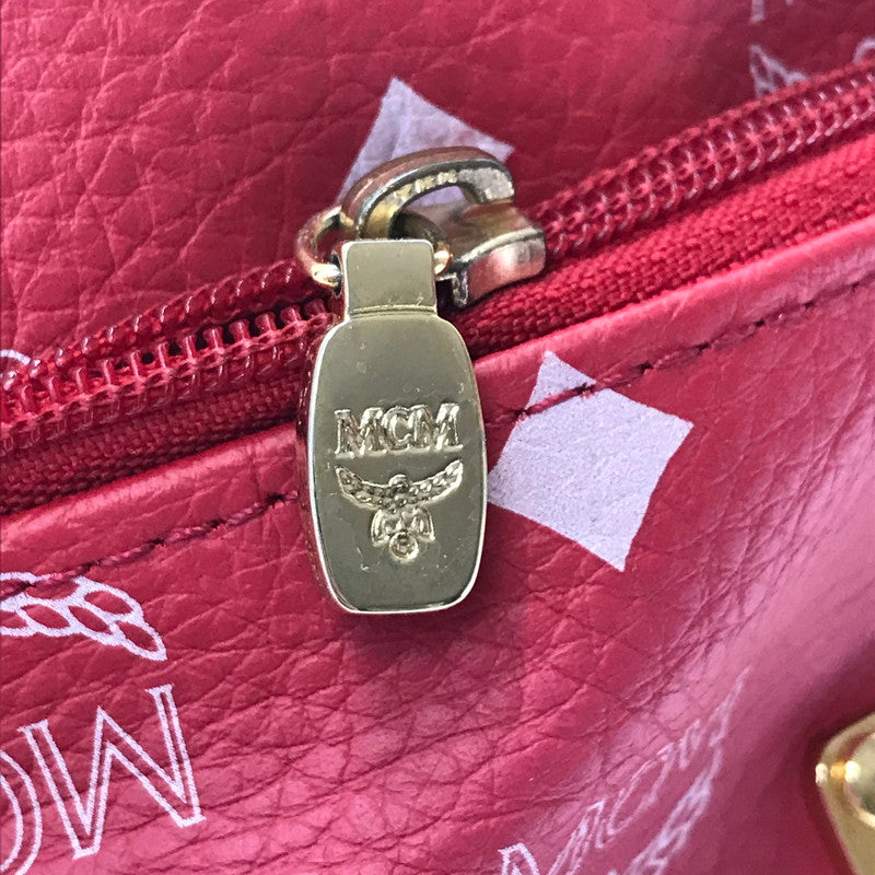 【中古品】【メンズ】 MCM エムシーエム × TISA PHENOMENON ティサ フェノメノン BODY BAG TAZBG-010 ボディーバッグ カバン 180-260611-rt-05-tagh カラー：レッド 万代Net店