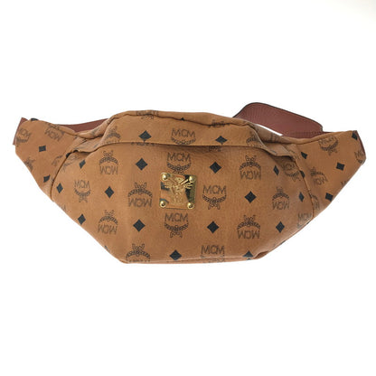 【中古品】【メンズ】 MCM エムシーエム × TISA PHENOMENON ティサ フェノメノン BODY BAG TAZBG-010 ボディー バッグ カバン 180-260611-rt-02-tagh カラー：ブラウン 万代Net店