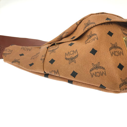 【中古品】【メンズ】 MCM エムシーエム × TISA PHENOMENON ティサ フェノメノン BODY BAG TAZBG-010 ボディー バッグ カバン 180-260611-rt-02-tagh カラー：ブラウン 万代Net店