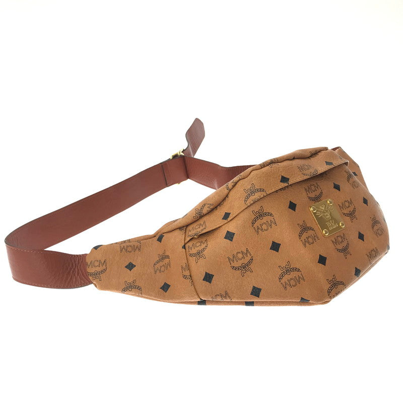 【中古品】【メンズ】 MCM エムシーエム × TISA PHENOMENON ティサ フェノメノン BODY BAG TAZBG-010 ボディー バッグ カバン 180-260611-rt-02-tagh カラー：ブラウン 万代Net店