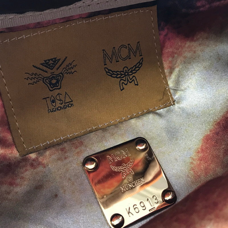 【中古品】【メンズ】 MCM エムシーエム × TISA PHENOMENON ティサ フェノメノン BODY BAG TAZBG-010 ボディー バッグ カバン 180-260611-rt-02-tagh カラー：ブラウン 万代Net店