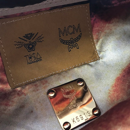 【中古品】【メンズ】 MCM エムシーエム × TISA PHENOMENON ティサ フェノメノン BODY BAG TAZBG-010 ボディー バッグ カバン 180-260611-rt-02-tagh カラー：ブラウン 万代Net店