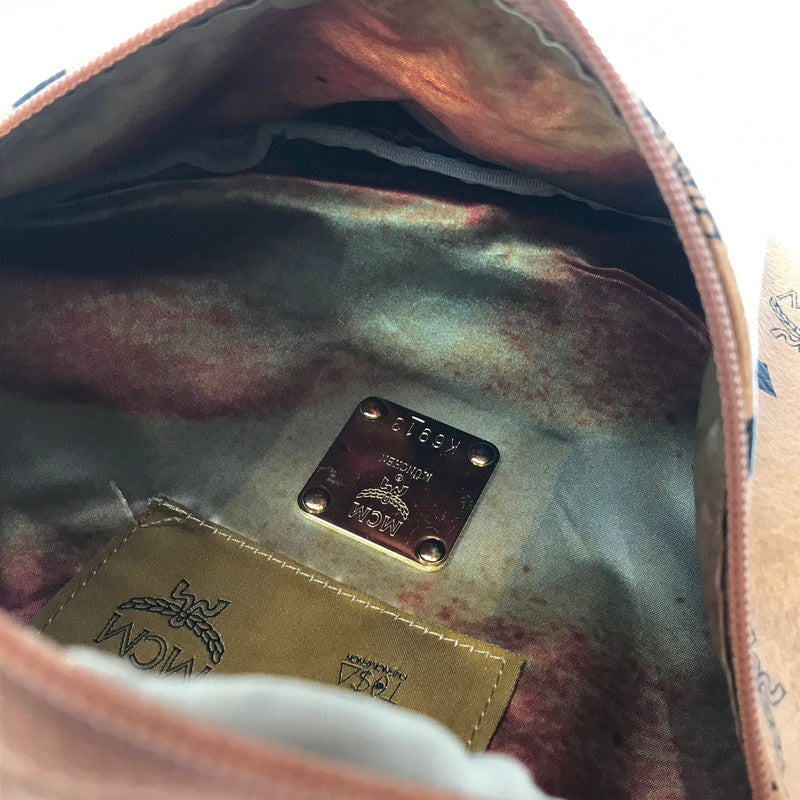 【中古品】【メンズ】 MCM エムシーエム × TISA PHENOMENON ティサ フェノメノン BODY BAG TAZBG-010 ボディー バッグ カバン 180-260611-rt-02-tagh カラー：ブラウン 万代Net店