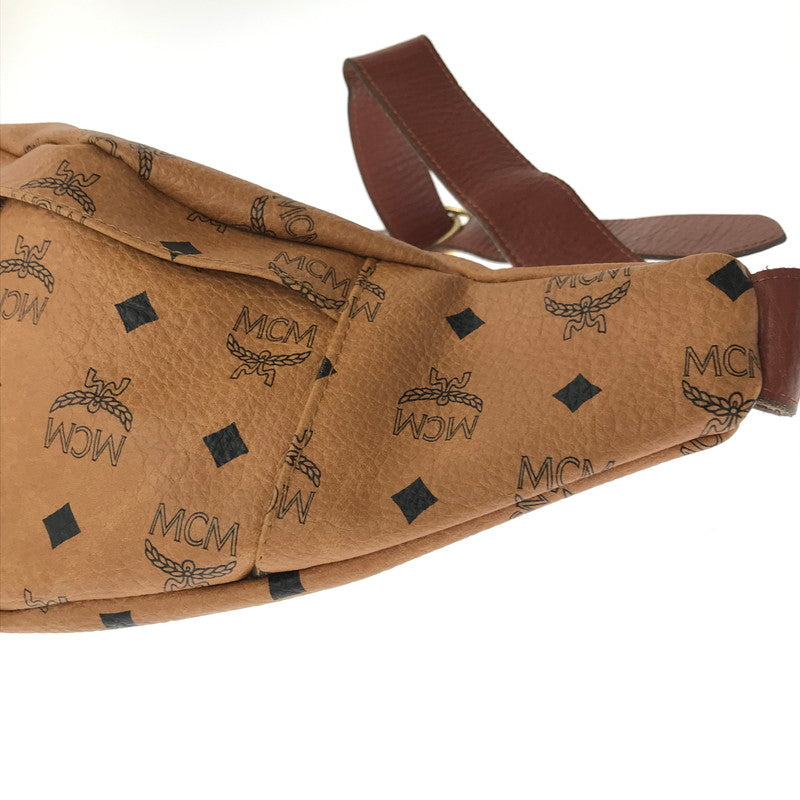 【中古品】【メンズ】 MCM エムシーエム × TISA PHENOMENON ティサ フェノメノン BODY BAG TAZBG-010 ボディー バッグ カバン 180-260611-rt-02-tagh カラー：ブラウン 万代Net店