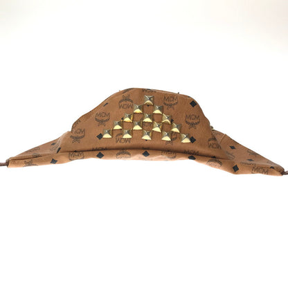 【中古品】【メンズ】 MCM エムシーエム × TISA PHENOMENON ティサ フェノメノン STUDS BODY BAG TAZBG-009 日本製 スタッズ ボディー バッグ カバン 180-260611-rt-03-tagh カラー：ブラウン 万代Net店