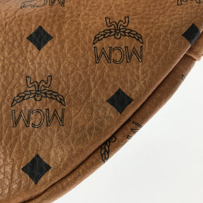 【中古品】【メンズ】 MCM エムシーエム × TISA PHENOMENON ティサ フェノメノン STUDS BODY BAG TAZBG-009 日本製 スタッズ ボディー バッグ カバン 180-260611-rt-03-tagh カラー：ブラウン 万代Net店