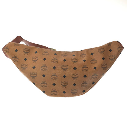 【中古品】【メンズ】 MCM エムシーエム × TISA PHENOMENON ティサ フェノメノン STUDS BODY BAG TAZBG-009 日本製 スタッズ ボディー バッグ カバン 180-260611-rt-03-tagh カラー：ブラウン 万代Net店