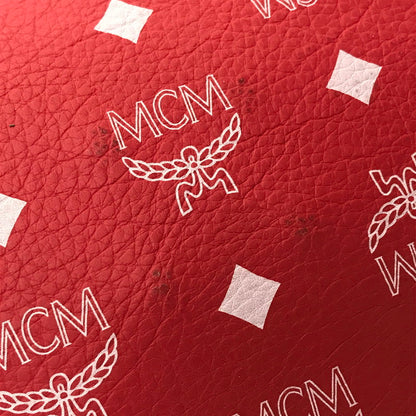 【中古品】【メンズ】 MCM エムシーエム × TISA PHENOMENON ティサ フェノメノン STUDS BODY BAG TAZBG-009 日本製 ボディー バッグ カバン 180-260611-rt-07-tagh カラー：レッド 万代Net店