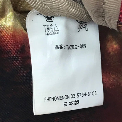 【中古品】【メンズ】 MCM エムシーエム × TISA PHENOMENON ティサ フェノメノン STUDS BODY BAG TAZBG-009 日本製 ボディー バッグ カバン 180-260611-rt-07-tagh カラー：レッド 万代Net店