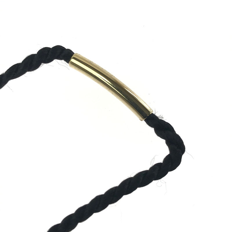 【中古品】【メンズ】 OLD HERMES オールド エルメス PERFUME BOTTLE NECKLACE パヒューム ボトル モチーフ ペンダント ネックレス アクセサリー 182-260607-na-16-tagh カラー：ブラック/ゴールド 万代Net店