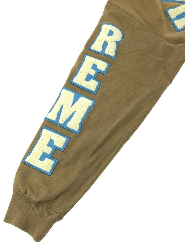 【中古品】【メンズ】 SUPREME シュプリーム 22SS TEAM CHENILLE HOODED SHIRT チーム シェニール パーカー トップス 149-260610-rt-09-tagh サイズ：L カラー：ブラウン 万代Net店