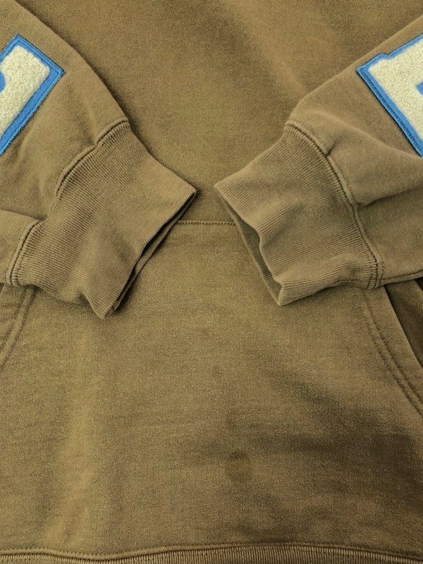 【中古品】【メンズ】 SUPREME シュプリーム 22SS TEAM CHENILLE HOODED SHIRT チーム シェニール パーカー トップス 149-260610-rt-09-tagh サイズ：L カラー：ブラウン 万代Net店