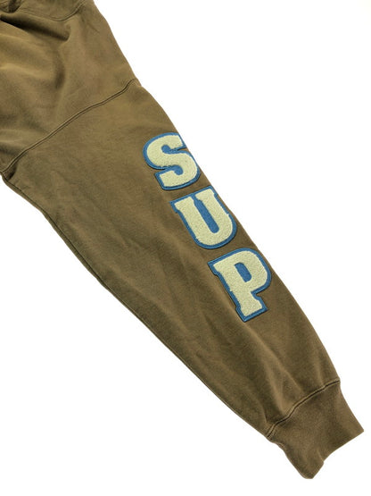 【中古品】【メンズ】 SUPREME シュプリーム 22SS TEAM CHENILLE HOODED SHIRT チーム シェニール パーカー トップス 149-260610-rt-09-tagh サイズ：L カラー：ブラウン 万代Net店