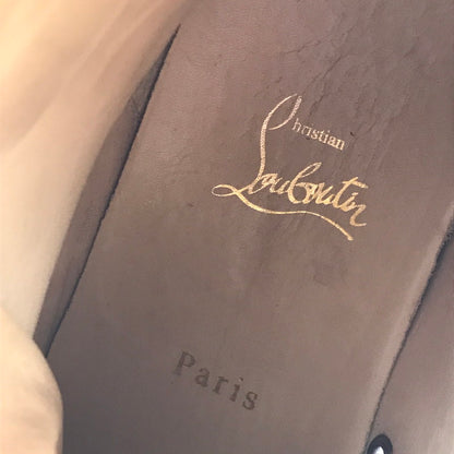 【中古品】【メンズ】 CHRISTIAN LOUBOUTIN クリスチャン ルブタン ハイカット スニーカー 靴 183-260622-na-20-tagh サイズ：40 カラー：BLACK 万代Net店