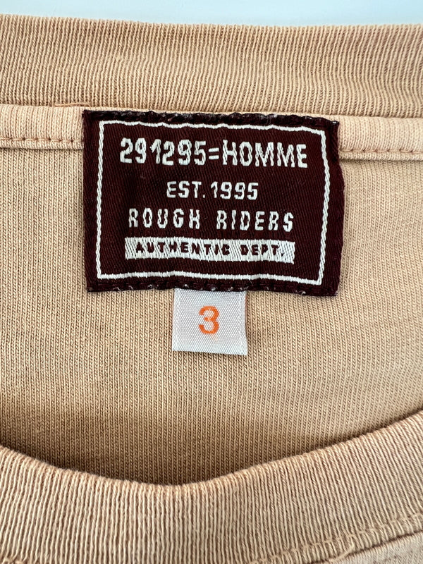 【中古品】【メンズ】 291295=HOMME ニキュウイチニゴオム PATCHWORK MULTI POCKET TEE 524-2001 パッチワーク マルチポケット Tシャツ 半袖 トップス 178-260620-kk-07-hon サイズ：3 カラー：ベージュ 万代Net店