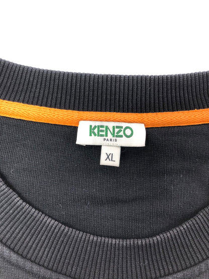 【中古品】【メンズ】 KENZO ケンゾー 19AW GRADENT TIGER SWEAT F965SW0084XE グラーデーション タイガー スウェット トレーナー トップス 141-260611-rt-26-tagh サイズ：XL カラー：ブラック 万代Net店