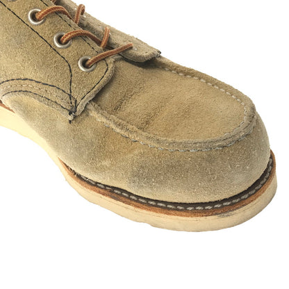 【中古品】【メンズ】 RED WING レッドウィング 90's 6-INCH CLASSIC MOC 8173 クラシック モック ブーツ 刺繍羽タグ 靴 165-260620-rt-15-tagh サイズ：9E カラー：キャメル 万代Net店