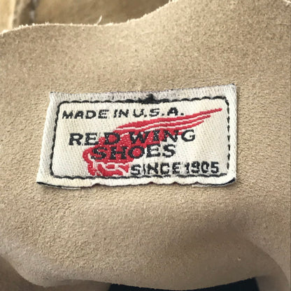 【中古品】【メンズ】 RED WING レッドウィング 90's 6-INCH CLASSIC MOC 8173 クラシック モック ブーツ 刺繍羽タグ 靴 165-260620-rt-15-tagh サイズ：9E カラー：キャメル 万代Net店