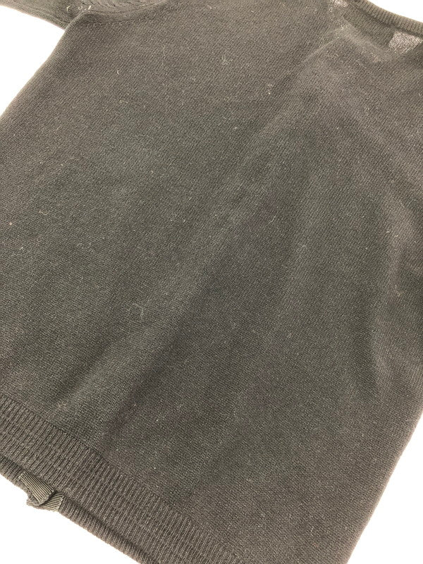 【中古品】【レディース】 GIANNI VERSACE ジャンニ ベルサーチ BEES CARDIGAN ビーズカーディガン トップス 170-260611-rt-30-tagh サイズ：38 カラー：ブラック 万代Net店