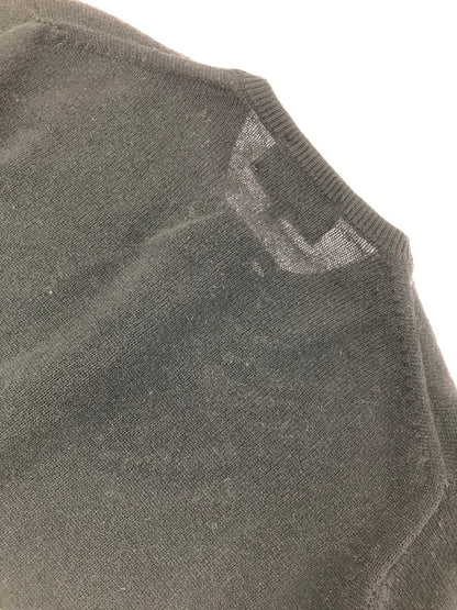 【中古品】【レディース】 GIANNI VERSACE ジャンニ ベルサーチ BEES CARDIGAN ビーズカーディガン トップス 170-260611-rt-30-tagh サイズ：38 カラー：ブラック 万代Net店