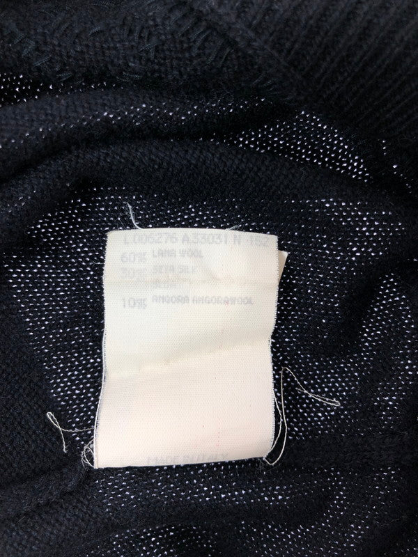 【中古品】【レディース】 GIANNI VERSACE ジャンニ ベルサーチ BEES CARDIGAN ビーズカーディガン トップス 170-260611-rt-30-tagh サイズ：38 カラー：ブラック 万代Net店