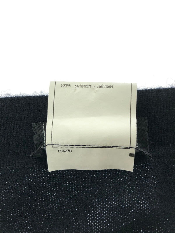 【中古品】【レディース】 CHANEL BOUTIQUE シャネル ブティック CASHMERE SKIRT フランス製 カシミヤ スカート 183-260619-rt-01-tagh サイズ：36 カラー：ブラック 万代Net店