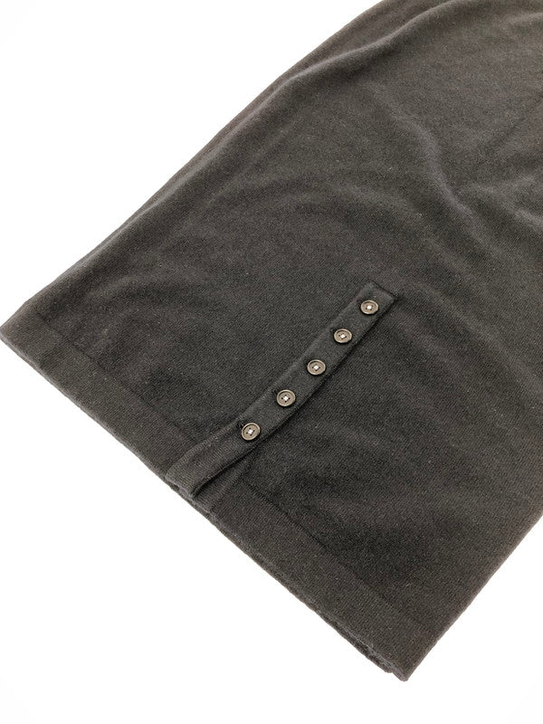 【中古品】【レディース】 CHANEL BOUTIQUE シャネル ブティック CASHMERE SKIRT フランス製 カシミヤ スカート 183-260619-rt-01-tagh サイズ：36 カラー：ブラック 万代Net店