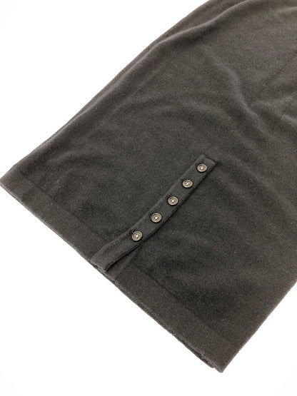 【中古品】【レディース】 CHANEL BOUTIQUE シャネル ブティック CASHMERE SKIRT フランス製 カシミヤ スカート 183-260619-rt-01-tagh サイズ：36 カラー：ブラック 万代Net店