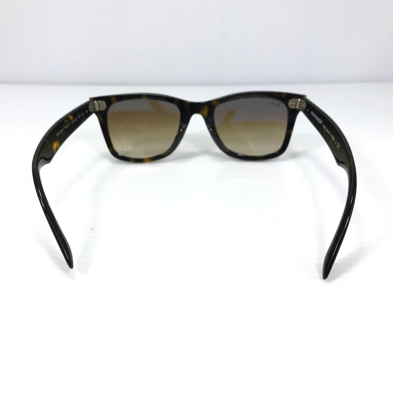 【中古品】【メンズ】 RAY-BAN レイバン ORIGINAL WAYFARER CLASSIC RB2140-F オリジナル ウェイファーラー クラシック サングラス アイウェア アクセサリー 203-260608-na-02-tagh サイズ：52ロ22 150 カラー：ブラウン系 万代Net店